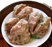 Luncheon meat, Chinese, steamed