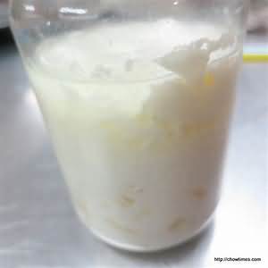 Milk drink, fermented, with probiotics