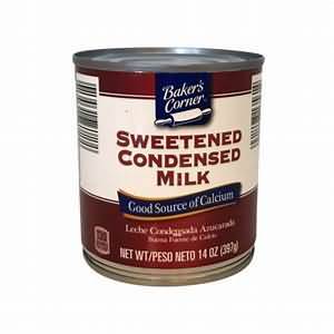 Milk, condensed, whole, sweetened