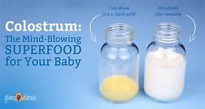 Milk, human, colostrum