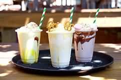 Milkshake, thick, takeaway