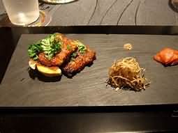 Monkfish, flesh only, grilled, weighed with bones