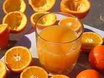 Orange juice, freshly squeezed