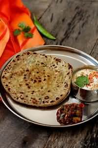 Paratha, homemade