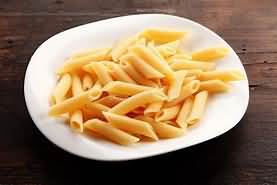 Pasta, plain, fresh, boiled