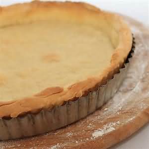 Pastry, shortcrust, cooked, homemade