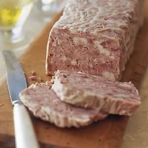 Pate, meat, reduced fat