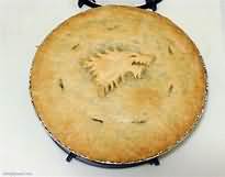 Pie, game, homemade