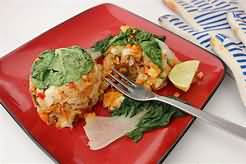 Plaice, flesh only, steamed