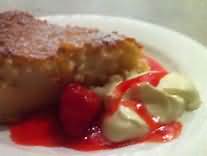 Plums, average, stewed with sugar, flesh and skin