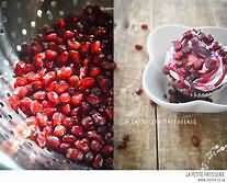 Pomegranate, flesh and pips, weighed with skin