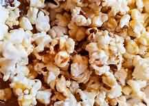 Popcorn, salted, retail