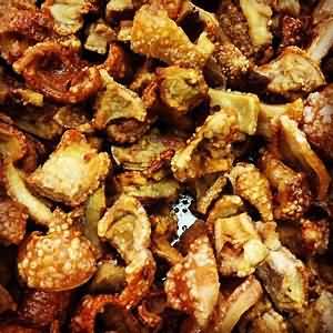 Pork scratchings