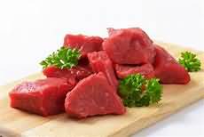 Pork, diced, raw, lean and fat