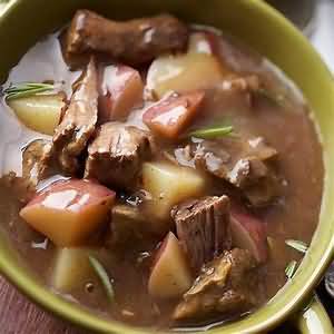Pork, diced, slow-cooked, lean