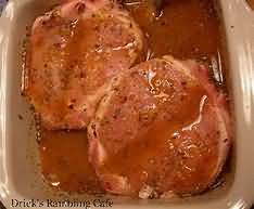 Pork, loin chops, roasted, lean