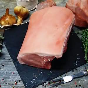 Pork, loin joint, roasted, lean