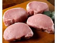Pork, steaks, raw, lean