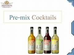 Pre-mixed spirit based drinks
