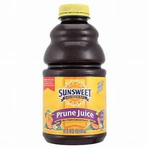 Prune juice