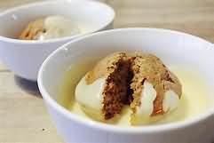 Pudding, sponge, homemade