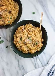Rice, brown, easy cook, raw