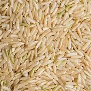 Rice, brown, wholegrain, raw