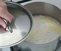 Rice, wild, boiled in unsalted water