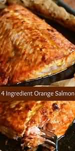 Salmon, farmed, flesh only, baked