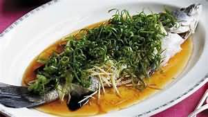 Salted fish, Chinese, bones removed, steamed