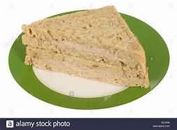 Sandwich, white bread, tuna mayonnaise