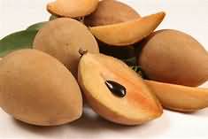 Sapodilla, flesh only