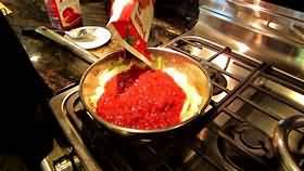 Sauce, pasta, tomato based, reduced fat