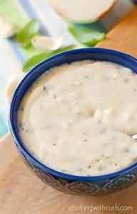 Sauce, traditional cook in, white sauce based