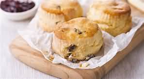 Scones, fruit, retail
