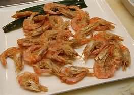 Shrimps, dried