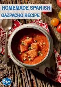 Soup, gazpacho, homemade