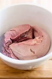 Tongue, ox, meat only, pickled, raw