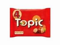 Topic Snickers and own brand equivalents