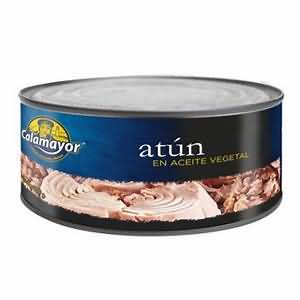 Tuna, canned in sunflower oil, drained