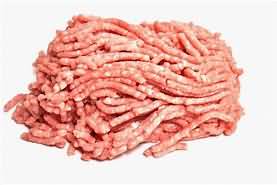 Veal, mince, raw
