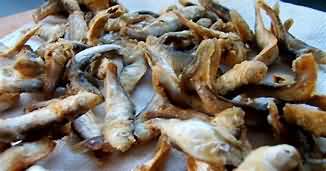 Whitebait, in flour, fried