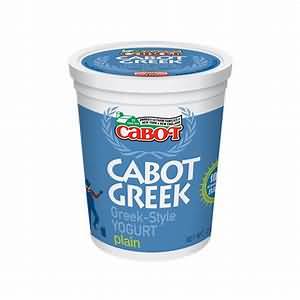 Yogurt, Greek style, plain