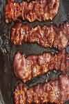 Bacon rashers, back, dry-fried