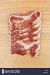 Bacon rashers, streaky, raw