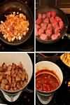 Beef bourguignonne, made with lean beef, homemade