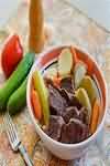 Beef, brisket, boiled, lean