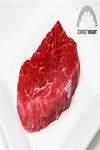 Beef, fillet steak, from steakhouse, lean and fat