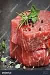 Beef, fillet steak, raw, lean