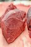 Beef, lean, average, raw, extra trimmed